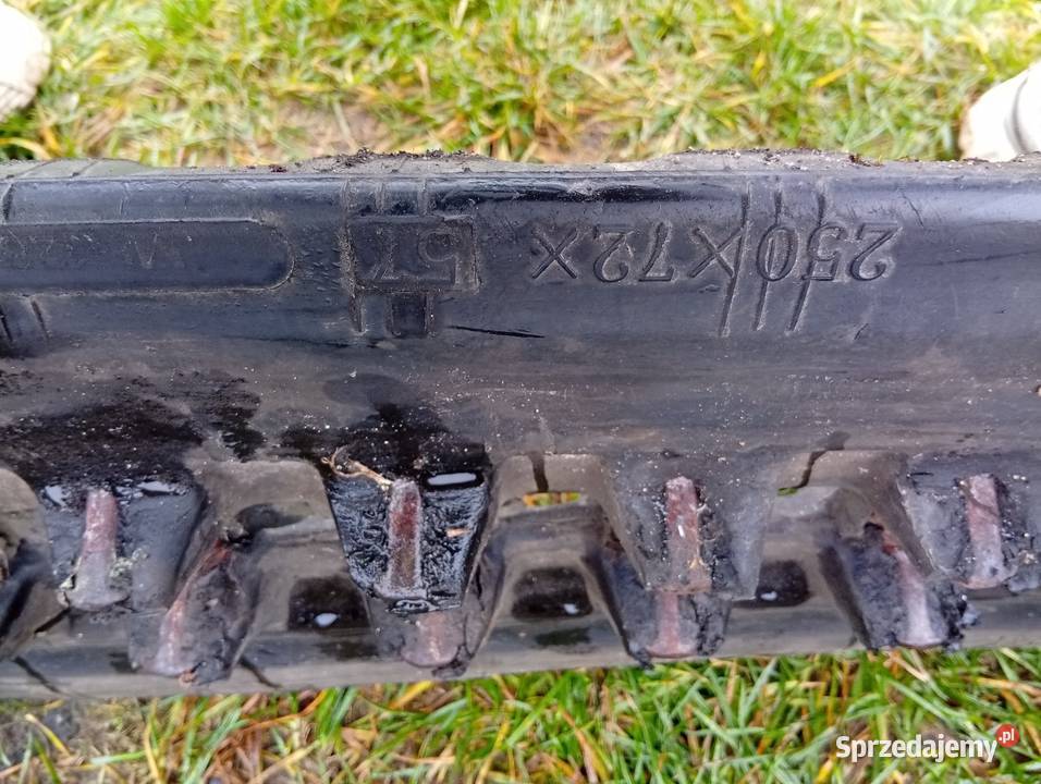 Gąsienice koparki 250x72x57 450x835x74 wielkopolskie