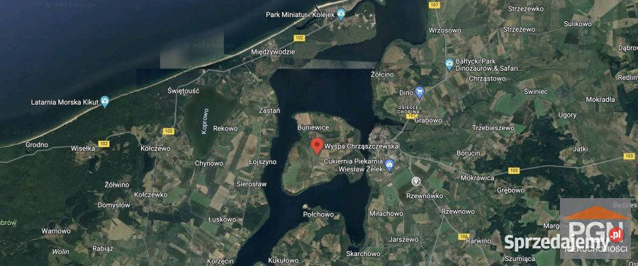 Sprzedaż gruntu 3000m2 Kamień Pomorski sprzedam