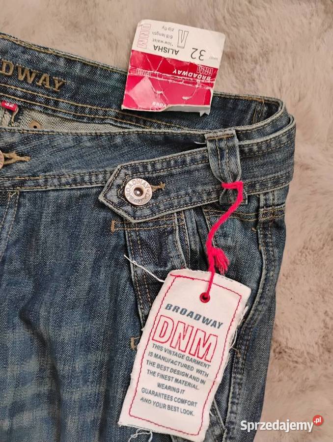 Spodnie jeans rybaczki Inny materiał małopolskie Kraków sprzedam