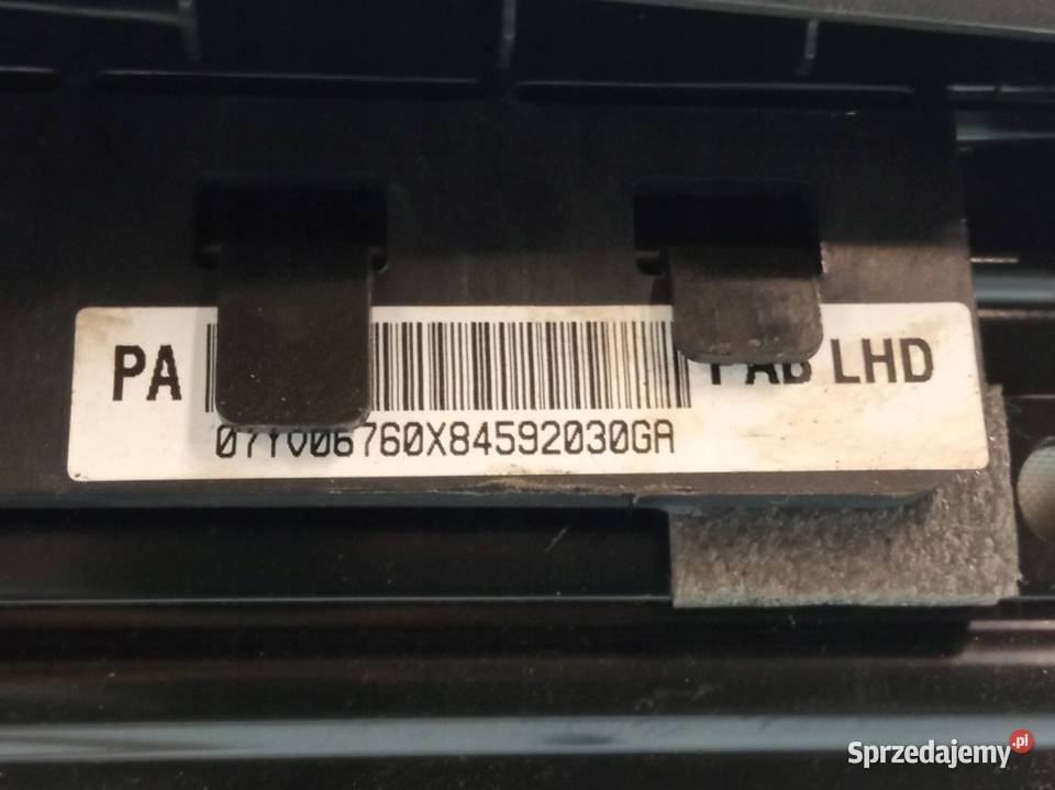 PODUSZKA POWIETRZNA AIRBAG PRAWA PASAŻERA świętokrzyskie