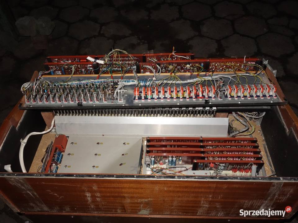 Organy elektroniczne VERMONA OV 251 z ET62 i ER9 Tarnowskie Góry