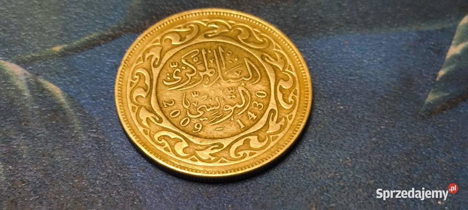 Moneta Tunezja 50 millim 2009 Numizmatyka Kolekcje śląskie Gliwice