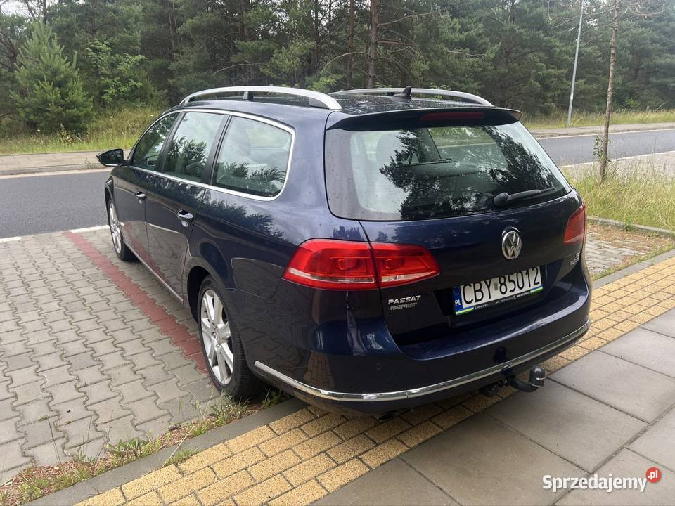 Volkswagen Passat B7 bogate wyposażenie Zarejestrowany w Polsce Bydgoszcz