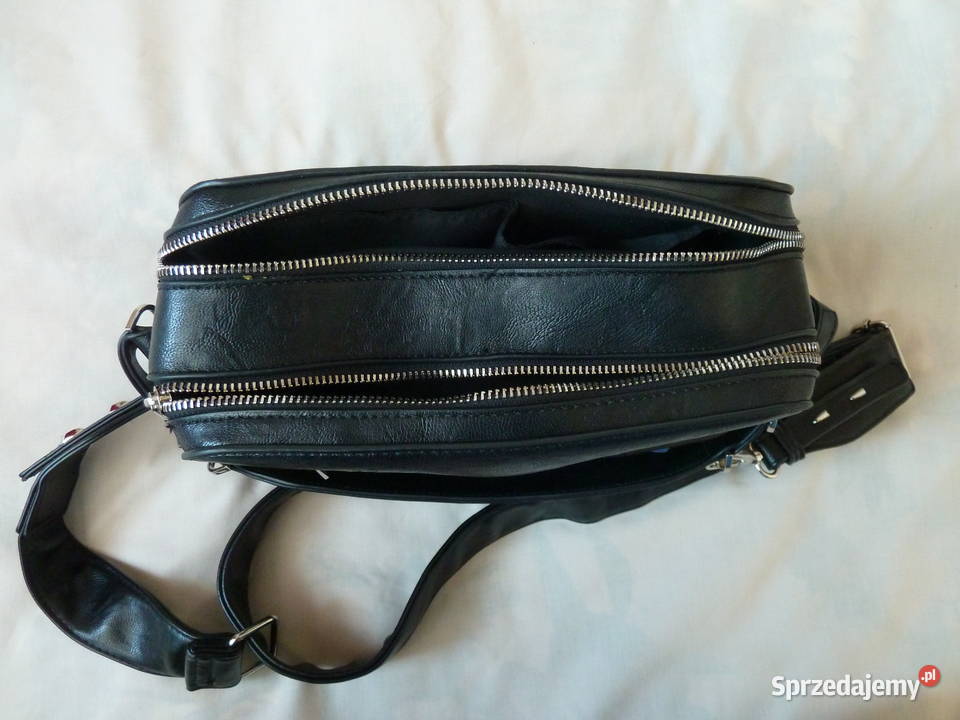 Skórzana damska torebka Reserved na ramię 27cm Warszawa sprzedam
