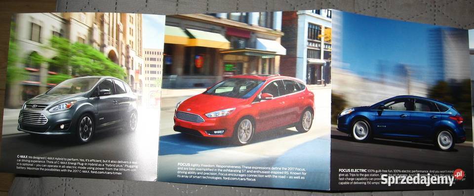 FORD 2016 SUV Cars Trucks Vans prospekt katalog Kępice