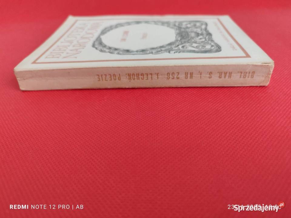 Jan Lechoń Poezje Biblioteka Narodowa BN seria I Książki i Podręczniki Katowice sprzedam