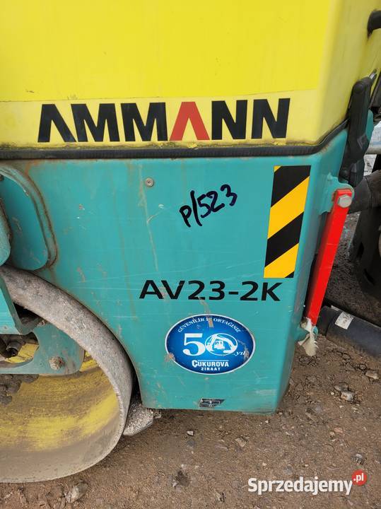 Syndyk sprzeda WALEC DROGOWY AMMANN AV 232K P523 nie mazowieckie Warszawa sprzedam