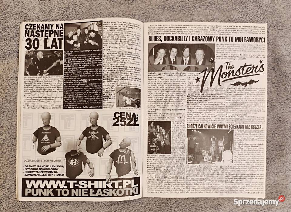 Garaż 22 2005 Fanzine punk oi hc reggae ska Rybnik