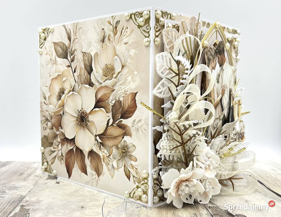 Pamiątka Ślubu Kartka 3D Gorzów Wielkopolski