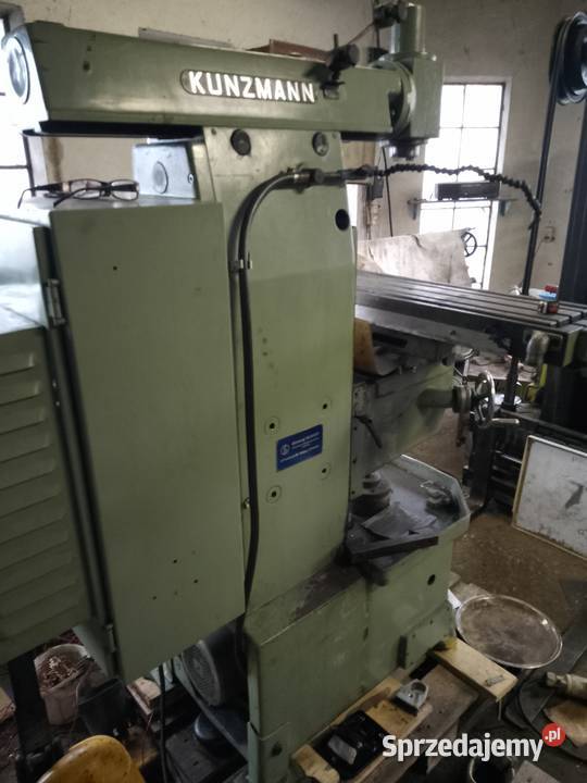 Frezarka do metalu Kunzmann UF6N Wykroty