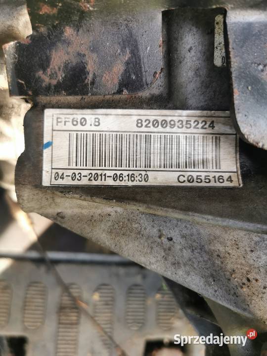 Skrzynia biegów master 3 PF 6018 podlaskie Białystok