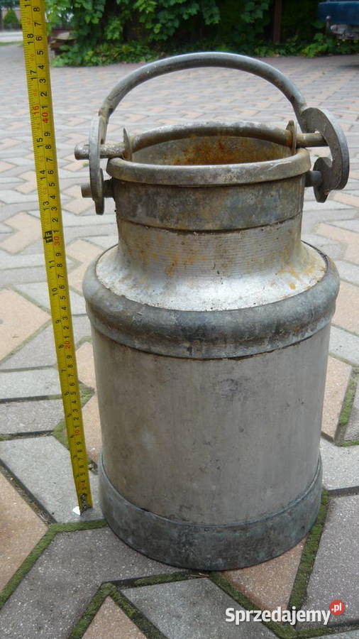 Kanka 10 l aluminiowa konwia do mleka konew Sokółka