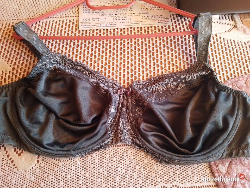 Biustonosz Triumph w kolorze malachitowym Miękki śląskie Sosnowiec