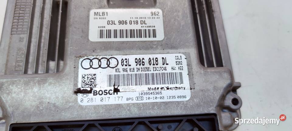 KOMPUTER STEROWNIK SILNIKA AUDI Q5 8R 20 TDI CGL Komputery śląskie Przystajń