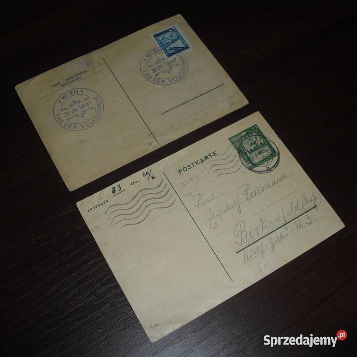 Karty pocztowe z okresu II wojny światowej i Kolekcje lubelskie Lublin