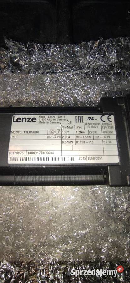 Servomotor Lenze Produkcja Ostrów Mazowiecka