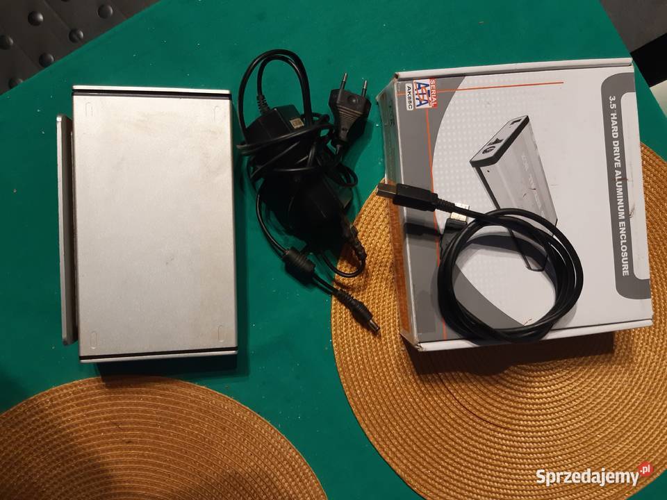 Dysk 640 GB w obudowie aluminiowej USB Wiśniowa Góra