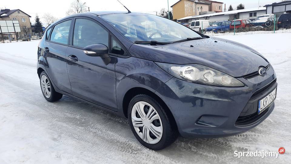 Ford Fiesta 125 Benzyna 2012 r Klima sprawna nieuszkodzony Kraśnik