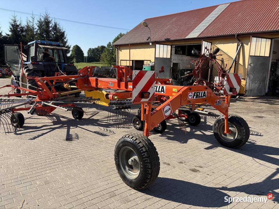 Zgrabiarka 2 karuzelowa Fella TS 1602 Do boku mazowieckie Myszyniec