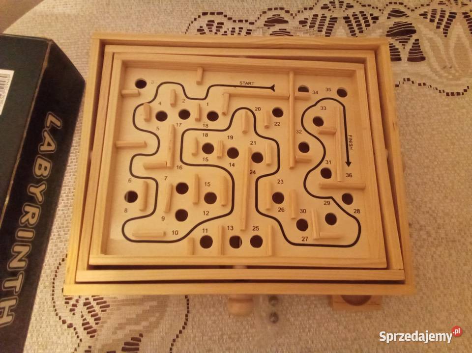 Gra labyrinth drewniana mazowieckie Warszawa