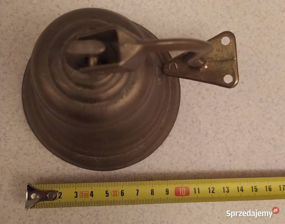 Dzwonek z mosiądzu Antyki, Sztuka, Kolekcje pomorskie Gdańsk sprzedam