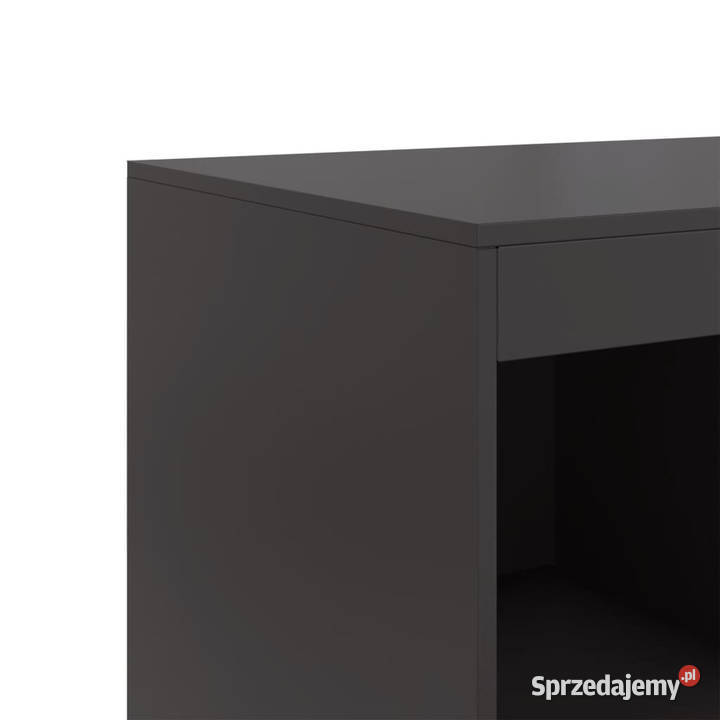 Szafka czarna 67x39x95 stal WM841799 Warszawa sprzedam
