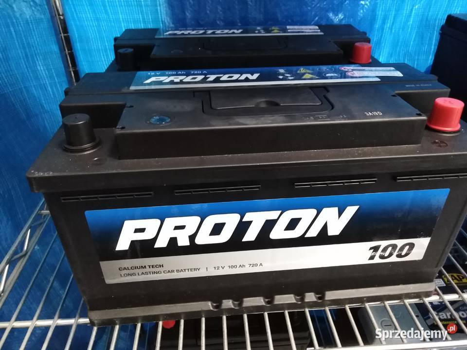 Akumulator PROTON 100Ah 720A EN DOWÓZ TRÓJMIASTO osobowe Gdańsk