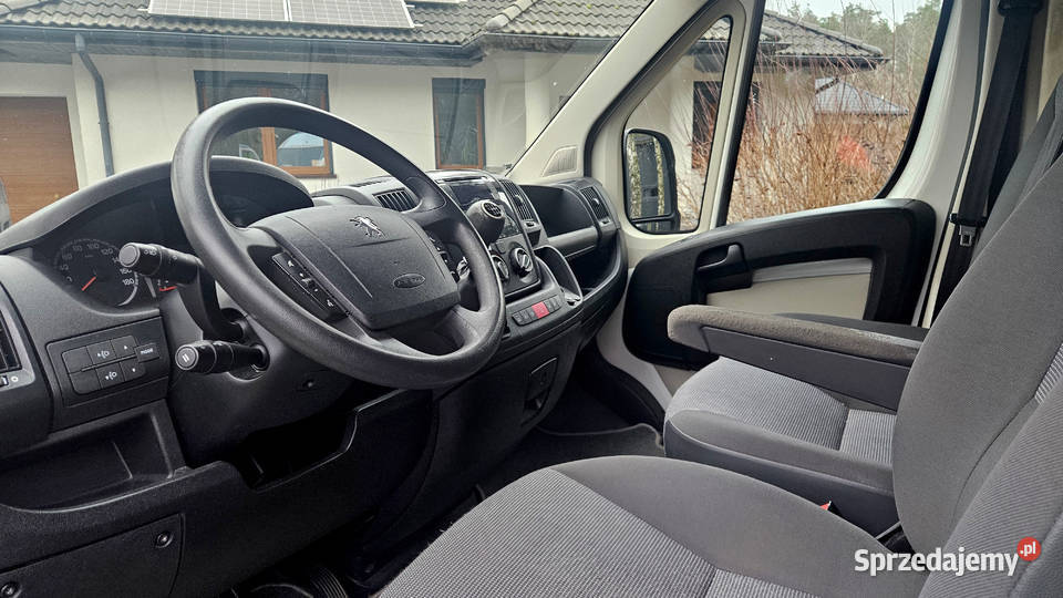 Bezwypadkowy i zadbany PEUGEOT BOXER L2H2 wielofunkcyjna kierownica Nowy Dwór Mazowiecki