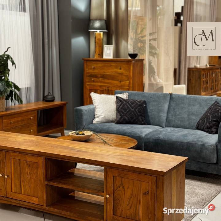 Szafka RTV drewniana BONN 140 z szufladami i 55cm RTV Lublin sprzedam