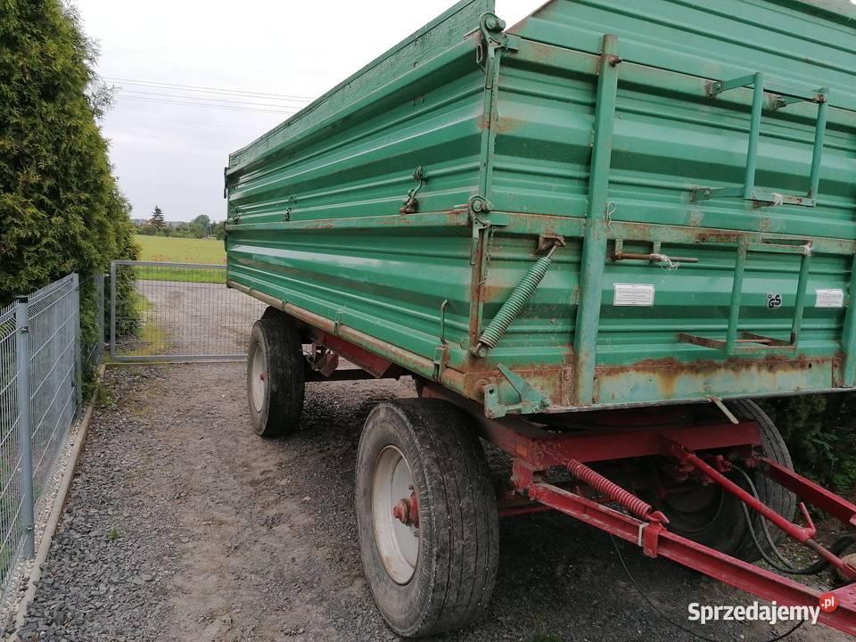 Przyczepa 12t wywrotka nieuszkodzony Bolesławiec sprzedam