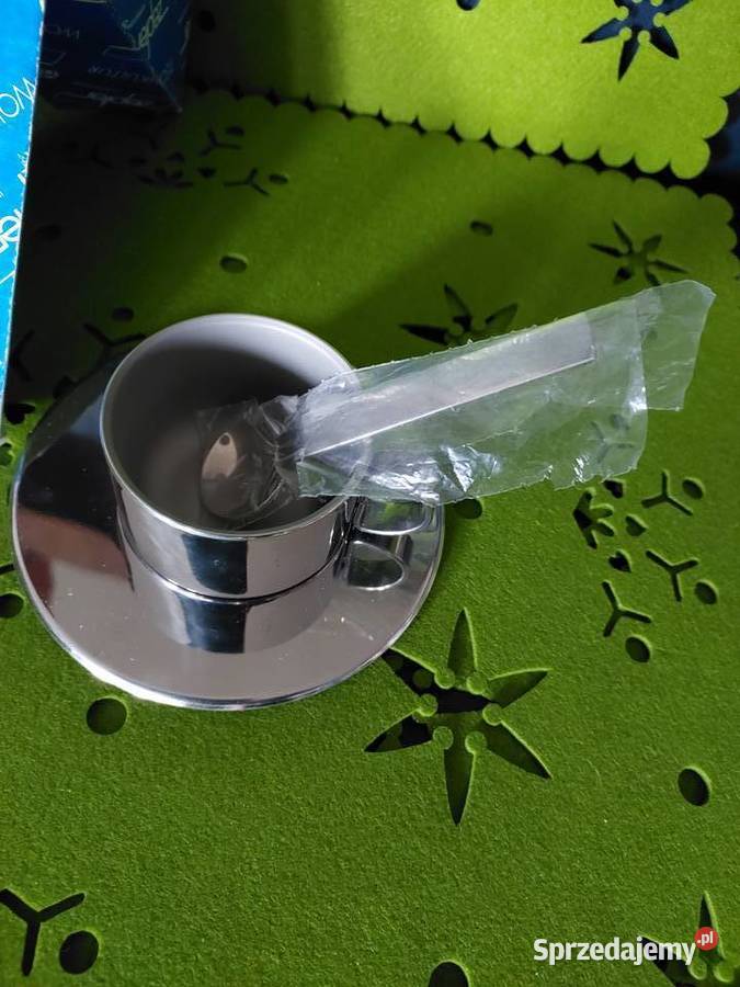 2 Nowe filiżanki Zepter z łyżeczkami Wrocław