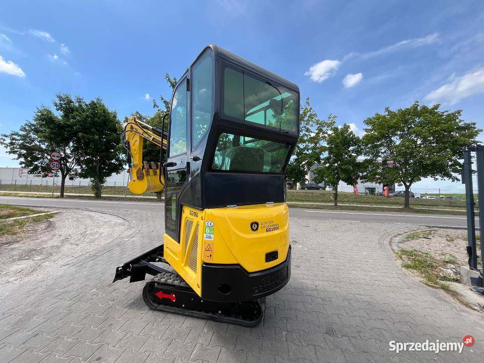 Minikoparka GG1050C Gunter Grossmann kabina Kielce sprzedam