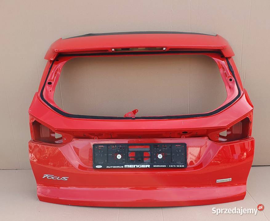 FORD FOCUS MK3 III KOMBI KLAPA BAGAŻNIKA TYŁ Karoseria Części samochodowe Trzciel sprzedam