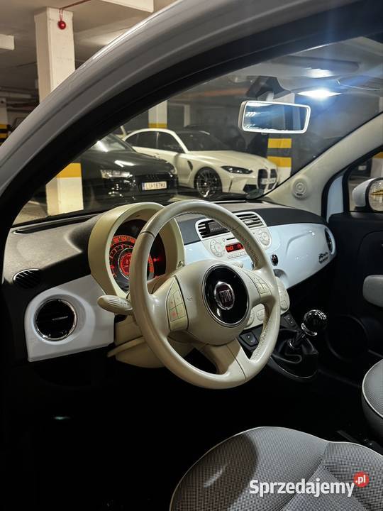 Fiat 500 14 sport 100hp 2009 autoalarm Ostrowiec Świętokrzyski sprzedam