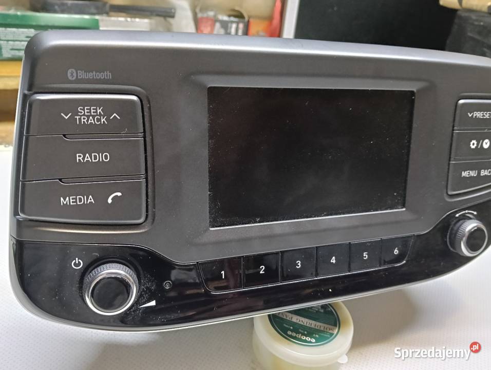 Radio oryginalne Hyundai i30 Jednorożec