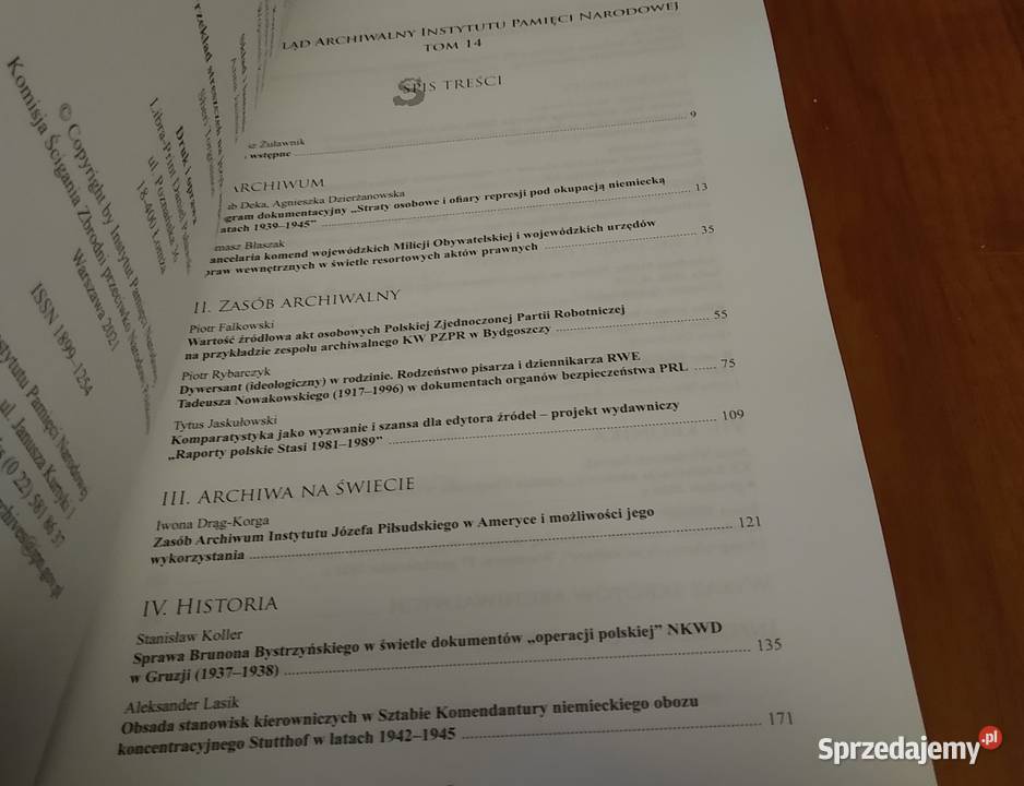 Przegląd Archiwalny Instytutu Pamięci Narodowej Książki naukowe i popularnonaukowe Gdańsk sprzedam