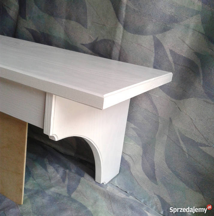 Drewniana półka biała Szczecin