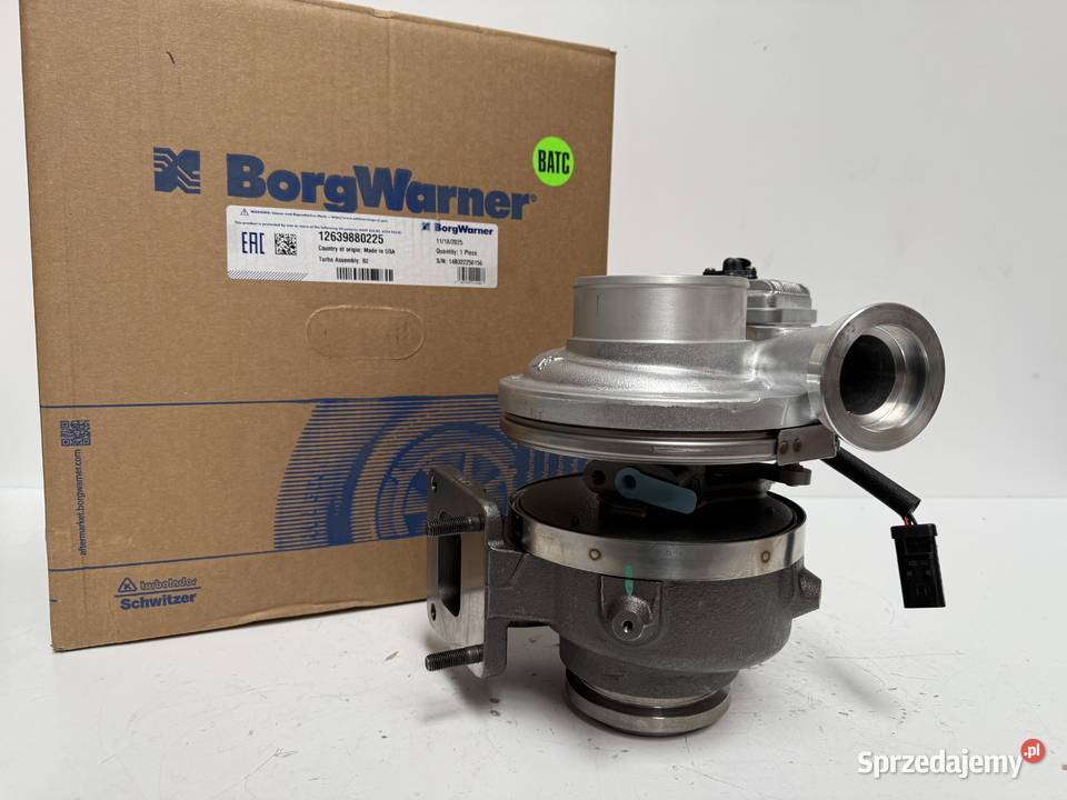 Turbosprężarka BorgWarner KKK 12639700144 Siedlce sprzedam