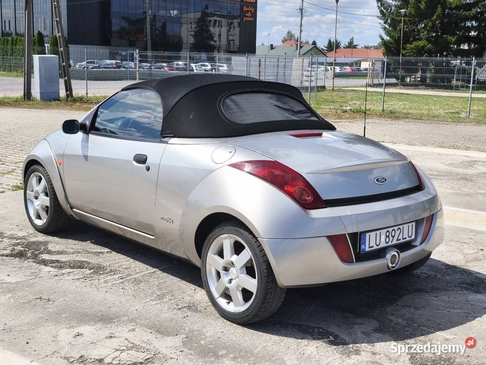 Ford Streetka 2004 16 Benz 136 przebiegu Cabrio Łuków