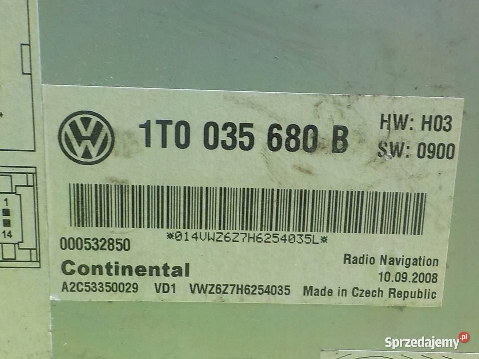 VW TIGUAN I 20 TDI AUT 08r 5D radio CD mazowieckie Suków