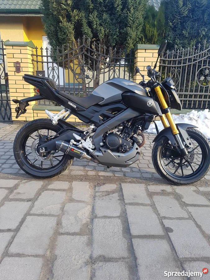 Yamaha Mt125 Rok produkcji 2017 Kozienice