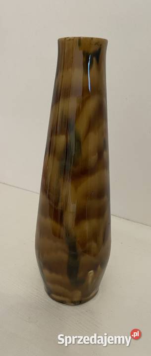 Chodzież zabytkowy wazon Tygrysek lata 60 PRL łódzkie