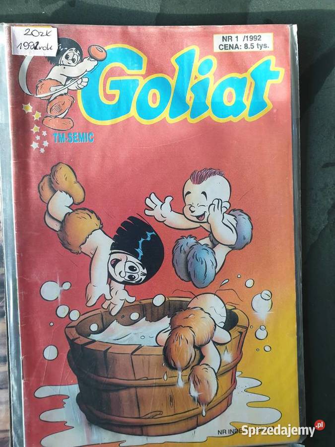 Goliat zestaw 9 komiksów wydawnictwo TMSemic Rok wydania 1991 Gdynia sprzedam