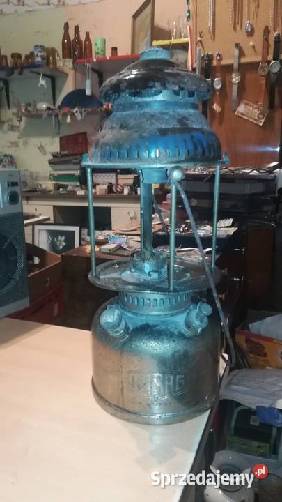 Stara lampa naftowa szturmowa ciśnieniowa Hasag Łódź