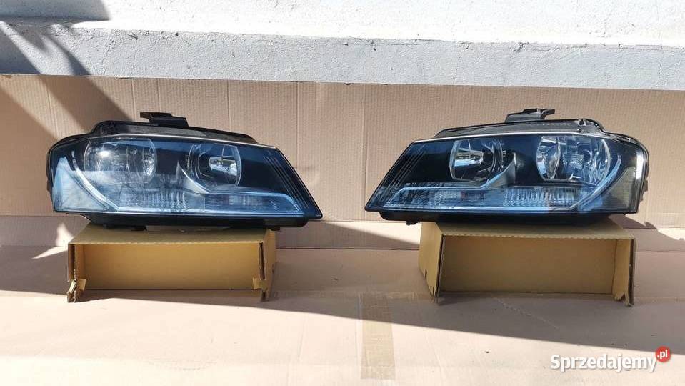 Lampy przednie lewaprawa Audi A3 8P lift II Byczyna
