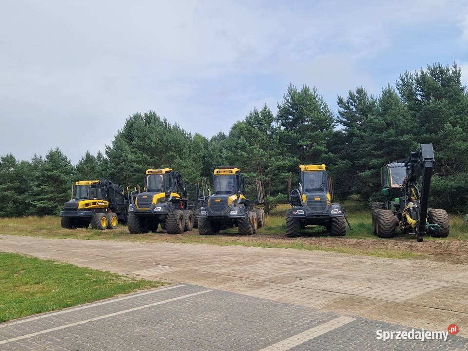 3 PONSSE Buffalo sprowadzone uchyl dzwigu 17200 Trzebielino