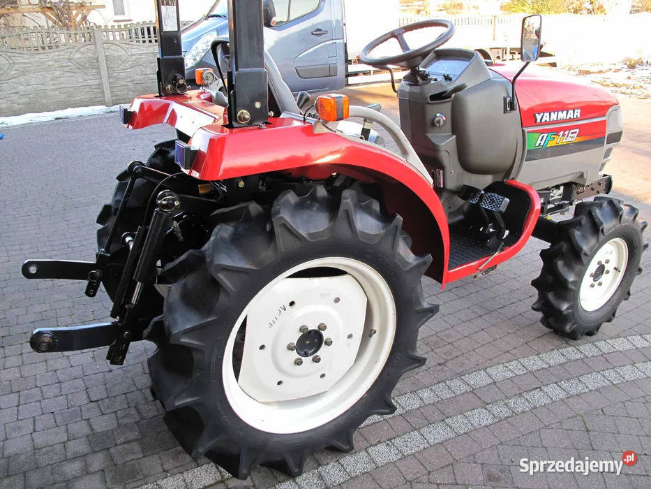 Mini Traktorek Yanmar AF118 18 4X4 Wspomaganie