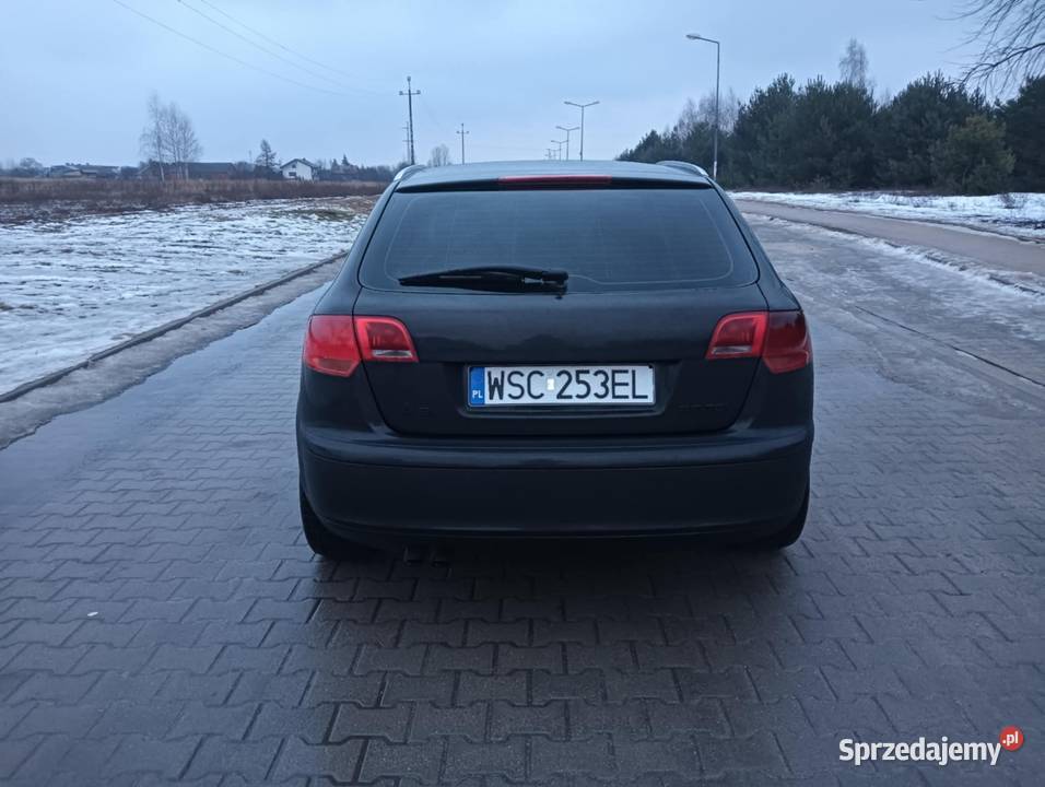 Audi a3 8p Sportback 20 tdi navi alcantara sline isofix Sochaczew