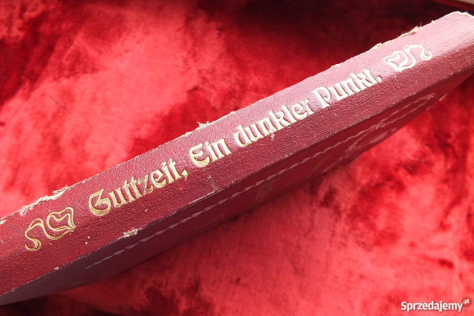 Stara książka Ginekologi Ein dunkler punkt 1907 Żary