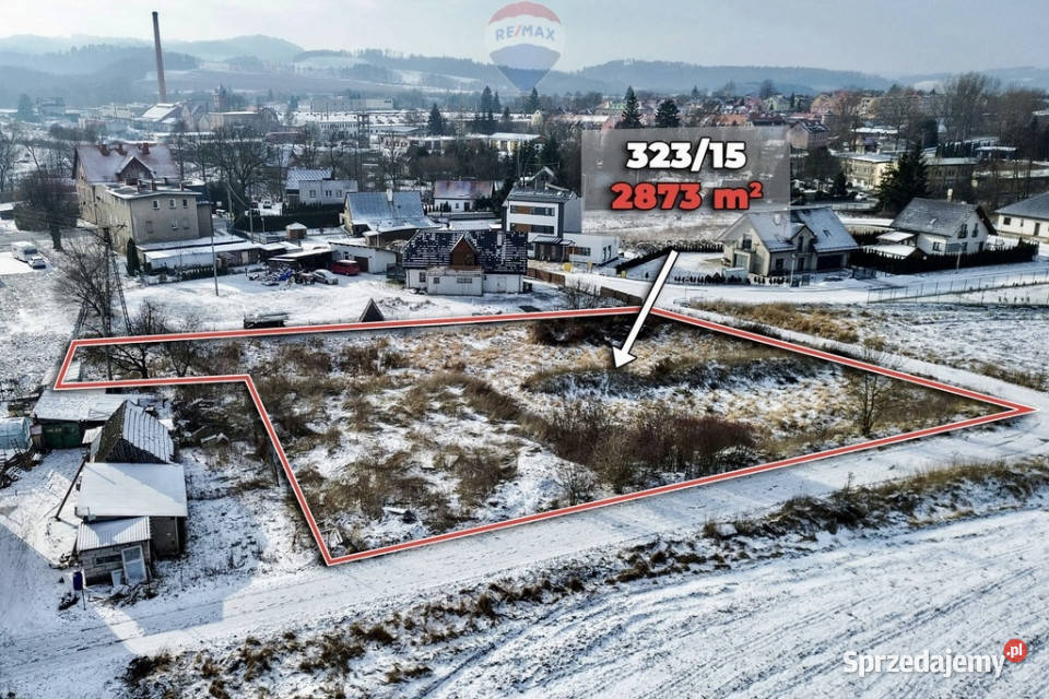 Działka budowlana 2873 m z mediami i dojazdem Jeleniów sprzedam